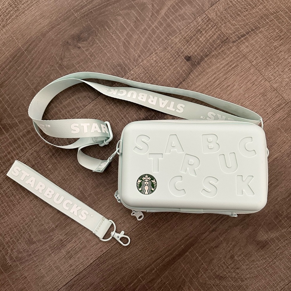 Starbucks Crossbody Hard Case Light Mint